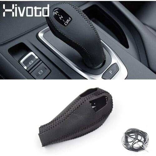 Hivotd For Haval F7 F7X 2019 2020 Gear head cover Gear Shift handbrake Lever Knob Cover Car Interior Decoration Accessories