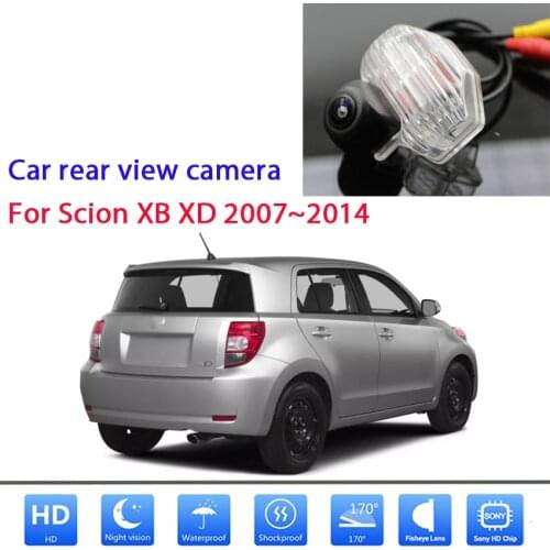 Rear View Camera For Scion XB XD 2007 2008 2009 2010 2011 2012 2013 2014 CCD Night Vision License Plate camera high quality RCA