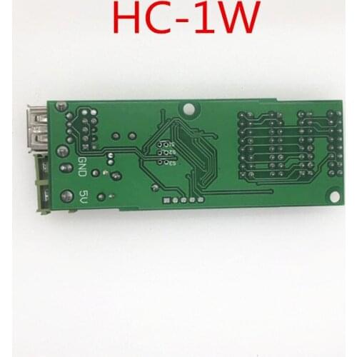 Newwing HC-1W Wifi wireless lintel RGB full color LED screen control card comes with 4 HUB75