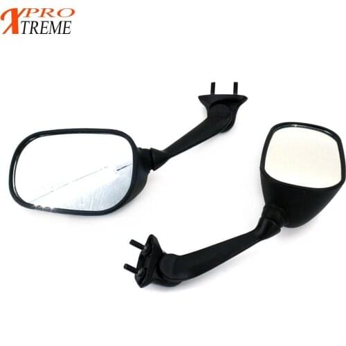 Motorcycle Rearview Mirrors Motorbike 8mm 10mm Black Side Mirrors For YAMAHA R6 2008 2009 2010 2011 2012-2016 Street bikes