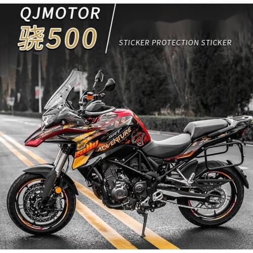 Motorcycle Pull Print Sticker Car Protection Sticker Full Car Decoration Personalized for Qjmotor Qj500gs-5f