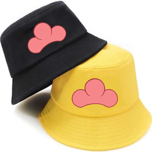Anime Osomatsu san Bucket Hat teenager Outdoor Fisherman Hats Summer Hip Hop Beach Sun Caps unisex Streetwear bucket caps