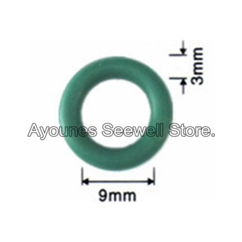 100pieces rubber oring seal 9*3mm for ford car fuel injector repair kits (AY-O2015)