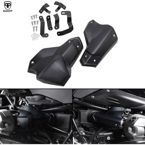 ROAOPP Plastic Motorcycle Injection Cover ABS Injector Connections Guard Matt Black For BMW R NINET R9T 2013-2016 2015 2016