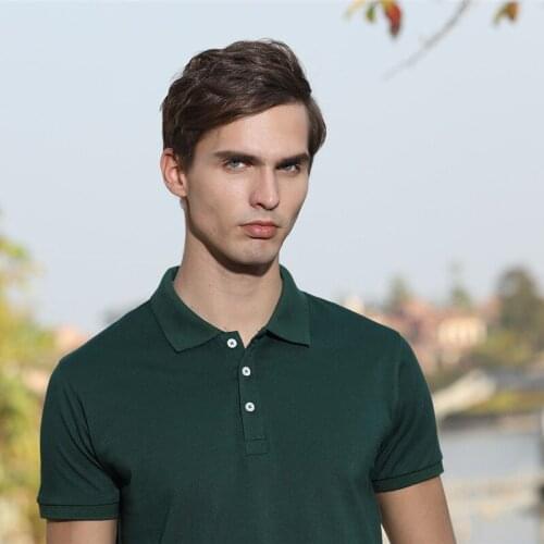 Polo Shirt Men kisd Brand Short Sleeve Clothing Wine Fashion Lapel casual collar slim fit plus size children Business Luxury