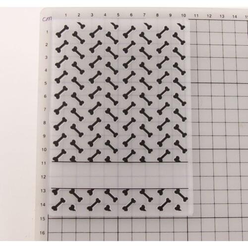 Bone Print DIY Plastic Embossing Folders for DIY Scrapbooking Paper Craft/Card Making Decoration Supplies