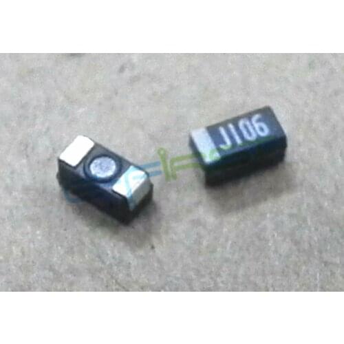 20pcs/100pcs 7V 10uF 7V J106 ELNA SY4-0J106MZ4-RA 1206 tantalum Capacitor replace 6.3V10uF 6V 10uF