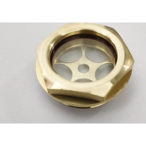 M10 M12 M14 M16 M18 M20 M22 M24 M26 M27 M30 M33 Metric Male Brass Oil Level Sight Glass Window Hex Head