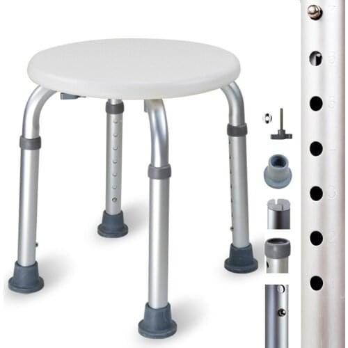 Bathroom Stool Elderly Pregnant Kid Disabled Military Medical Safe Anti-fall Bath Tub Shower Chair Camping Bench Seat Ottoman