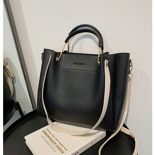 New 2021 Large Womens Tote Bags Casual Travel Shoulder Bag Soft Pu Leather Handbags Designer Shopping Crossbody Bags For Women