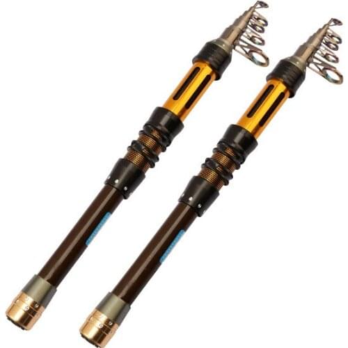 Ultra-short sea otter Pocket sea poles Throwing fishing rods Fishing big fish rods Free mailing telescopic fishing rod