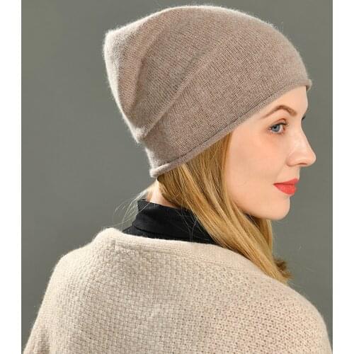 Spring and Autumn Knitting Hat for Women New Arrival Popular Ladies Beanie Cap High Quality Fashionable Wool Knitted Hats