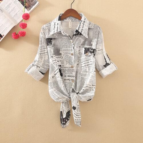 YI SI FU Women's Printed Shirts