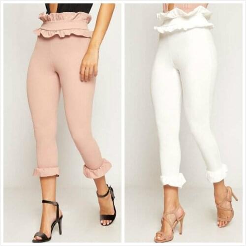 YrightMwrong Women's Cropped Trousers