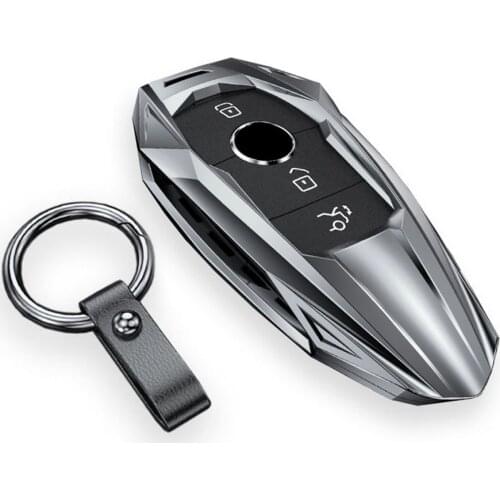 Hard Zinc Alloy Car Key Cover Case Shell Fob For Mercedes Benz A C E S G GLS Class W177 W205 W213 W222 G63 Maybach Car Styling