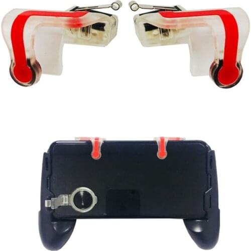 1Pair Gaming Trigger Smart Phone Games Shooter Controller Fire Button Handle For Rules Of Survival/Knives Out Dropshipping