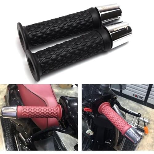 Motorcycle Accessories CNC Handlebar Grips Handle Bar Cap End Plugs rubber handle for Vespa LT LX GTS GTV 150 200 250 300 300ie