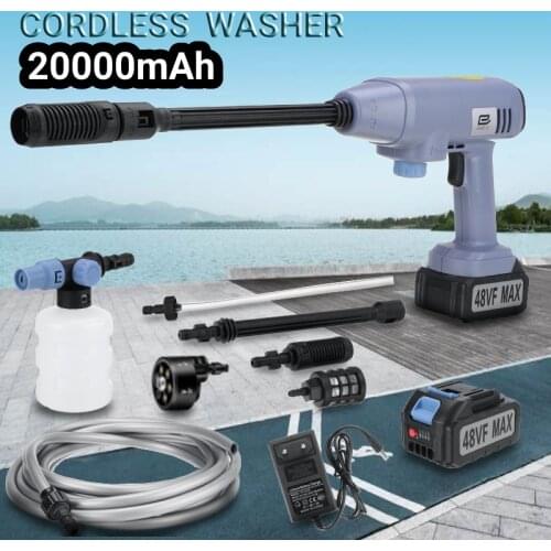35Bar High Pressure Cleaner Car Wash Wireless 20000mAh Spray Water Gun Car Washer Washing Machine for Makita 18V Battery