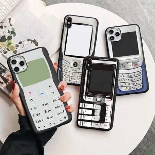 Funny Nokia Patterned For Xiaomi Mi 11 11i 10 10T Lite POCO X3 NFC M3 Redmi Note 10 9 Pro 10S 9S 9T 8T 9A 9C 8A 8 Funda Case