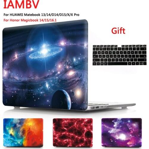 Color nebula Case For huawei Matebook Mate 13 14 Mate book X pro ,Cases for Mate book D14 D15 X 2020 MagicBook14 15 16.1+gift