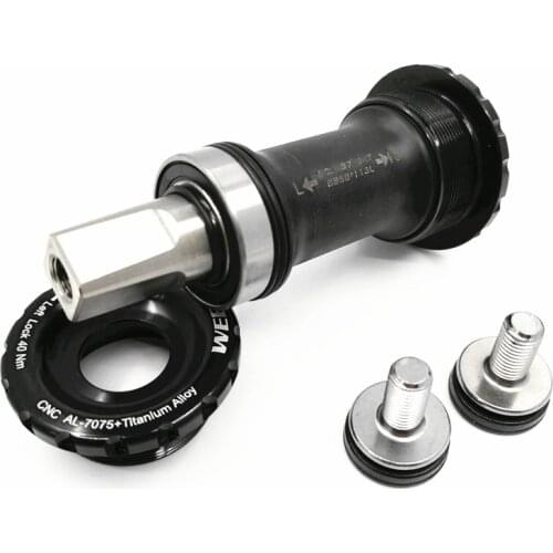 Bike Titanium Alloy Axis Bottom Brackets 68mm* 103mm 107mm 110mm 113mm 119mm Folding Bike BMX MTB Bicycle Bottom Bracket UN26