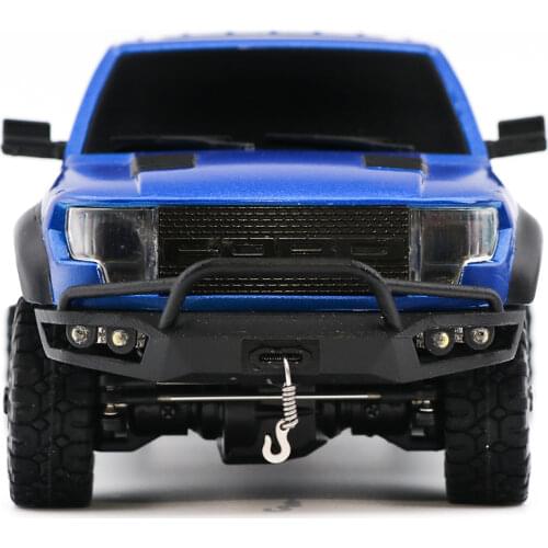 Orlandoo Hunter RC Model 1:35 P01 F150 upgrade modified front bumper with built-in winch
