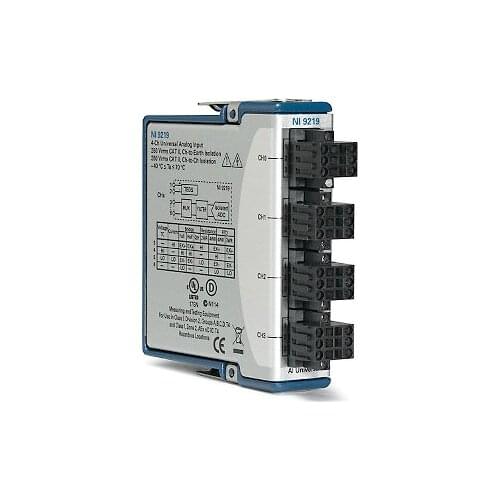 NI 9219 Universal Analog Input Module 779781-01 24-Bit Color Is Good (contact us to get VIP price)