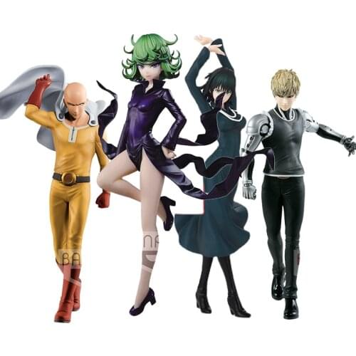 Genuine DXF ONE PUNCH-MAN Saitama Genos Action Figure Ornament Model Toys