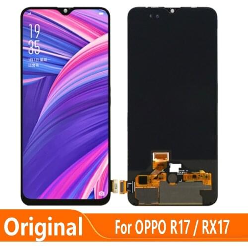 Original AMOLED For OPPO R17 RX17 LCD Display Touch Digitizer Screen Assembly Replacement Parts