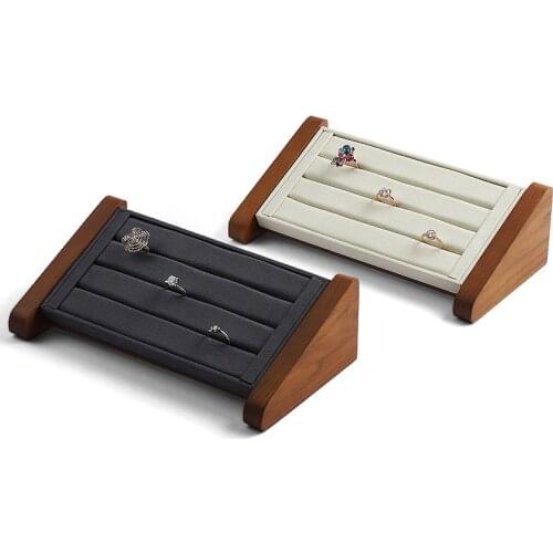 Jewelry display stand vertical ring shelf display stand earrings multi-function display props horizontal dual use