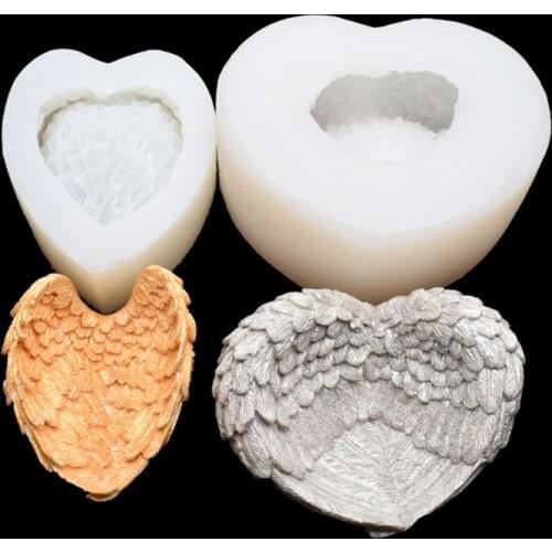 Handmade Wing Tray Silicone Jewelry Resin Mold Storage Box Dishes Plate Mold Resin Casting Mold Jewelry Art Craft Tools