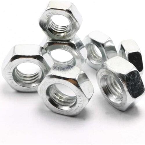 Steel Metric M4*0.7 M5*0.8 M6*1.0 M8*1.25 M10*1.5 Pitch Left Hand Thread Hex Nut