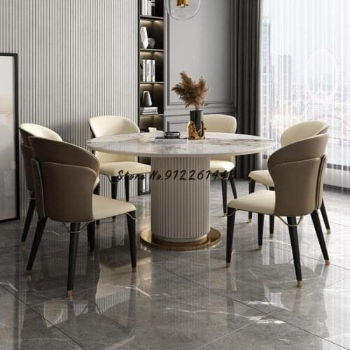 Light Luxury Home Dining Chair Post-modern Soft Backrest Chair Hotel Reception Negotiation Chair High-end Designer Stool