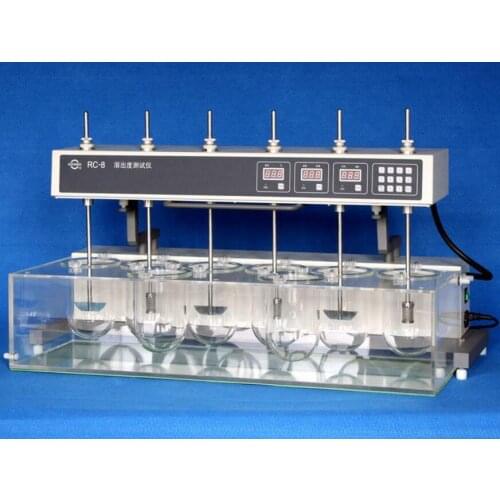 Dissolution tester Tablet Capsule Dissolution tester eight vessels RC-8 Top Quality