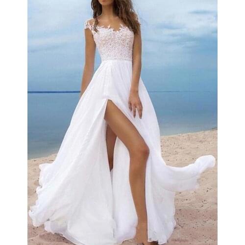 VLLUSISA Beach Wedding Dresses