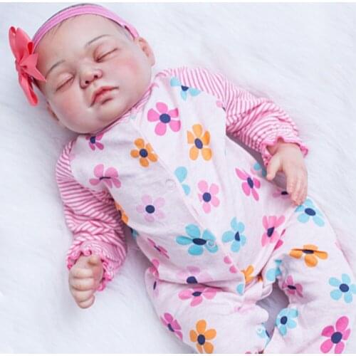 High grade realistic soft silicone vinyl stuffed body baby bebe reborn doll toddler toy waterproof Birthday Christmas gift