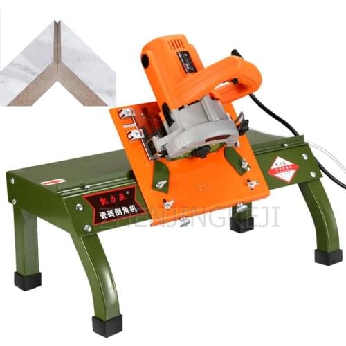 High-precision 45-degree Portable Small Desktop Multi-function Dust-free Water Cutting Bevel Ceramic Tile Chamfering Machine