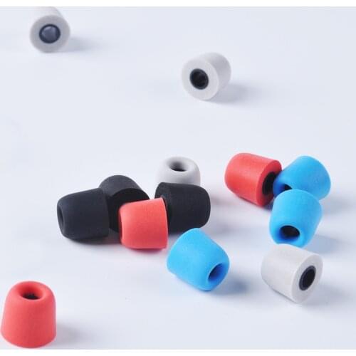Yinyoo 1Pair(2pcs) 5mm T400 Noise Isolating Memory Foam Ear Tips Ear Foam Eartips For In Ear Earphone For AS10 BA10