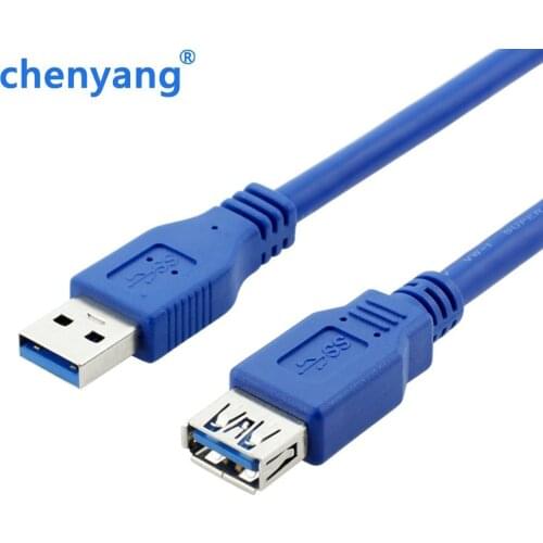 0.3M 0.6M 1M 1.5M 1.8M 3M 5M 3ft High Speed USB 3.0 Extension Cable A Male to Female AM to AF M/F USB3.0 Extend Cable Wholesale