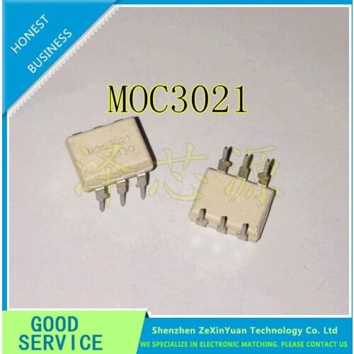 100PCS/LOT MOC3021 DIP6 3021 DIP IC