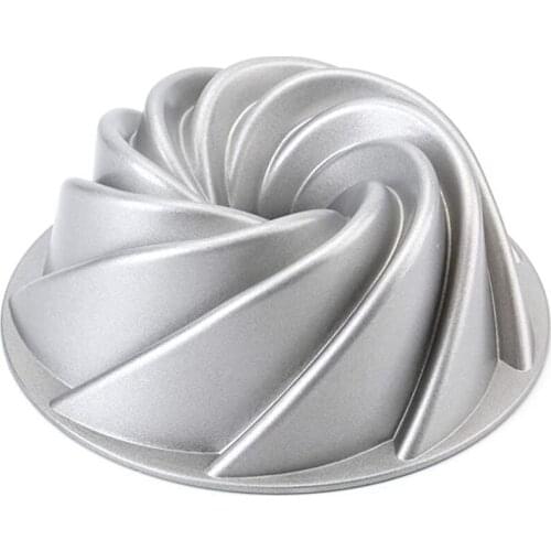 9-Inch Non-Stick Fluted Cake Pan Round Cake Pan Specialty and Novelty Cake Pan