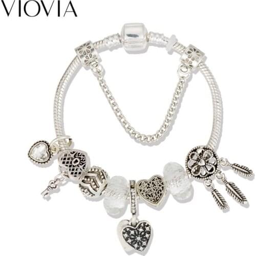 VIOVIA 2019 Accessories for Bracelet Beads With Dream Dreamcather for Jewelry Making Great Birthday Gifts for Teenagers B19060