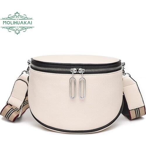 Designer 5 Color Saddle Bag Small Soft Pu Leather Women Bag White Shoulder Bags Ladies Crossbody Bag for Women Luxury Handbags
