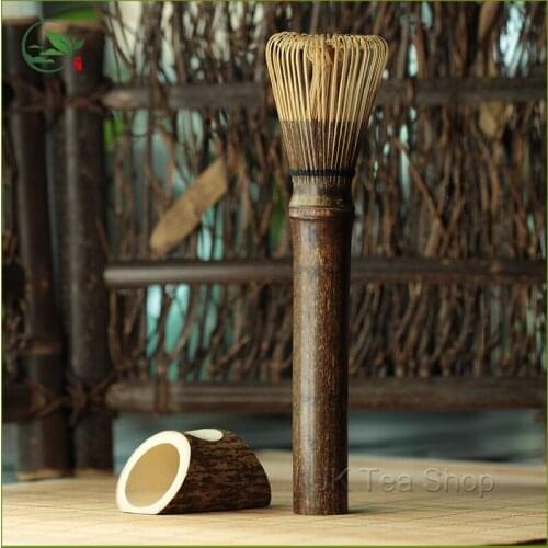 Long Handle Matcha Whisk Practical Japanese Ceremony Bamboo Chasen 45 Matcha Powder Whisk Green Tea Chasen Green Tea Brush