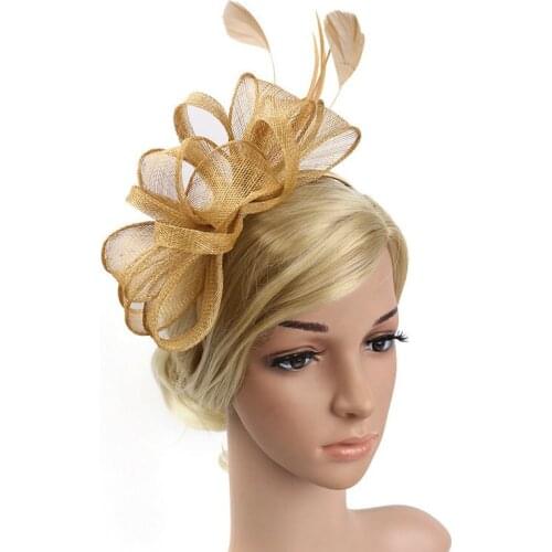 Women Fascinator Headband Aliceband Cocktail Royal Ascot Race Ladys Day Headpiece Accessories