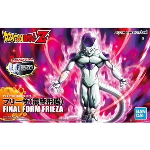 BANDAI Original Anime Dragon Ball Frieza Action Figure Assembly Model Collection Figurine Doll Toys Gifts Kids