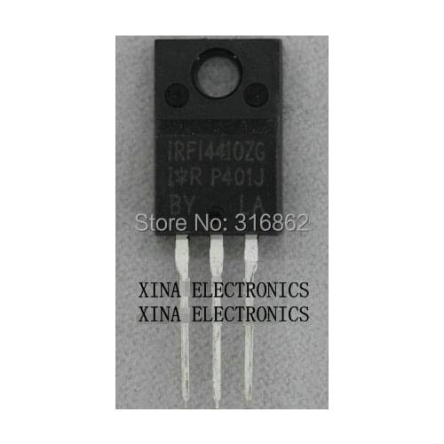 IRFI4410ZG IRFI4410 100V 43A TO-220F ROHS ORIGINAL 10PCS/lot Free Shipping Electronics composition kit