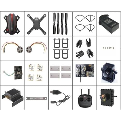 MJX B3Mini B3 mini Bugs3 Mini RC Drone Quadcopter spare parts blade motor shell charger ESC frame LED Receiver Landing gear pin