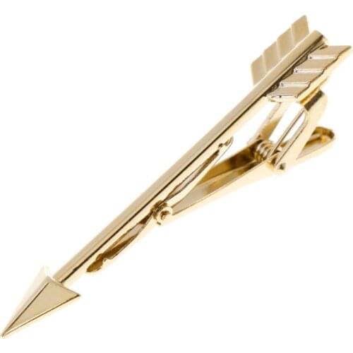 Men Men Tie Clip Clasp Pins Fashion Gold Shirt Fitting Charms Gentleman Wedding Brooch Alloy Bar Accessories Exquisite