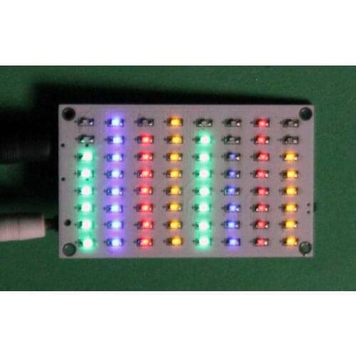 Music spectrum display Rhythm lamp Electronic DIY kits